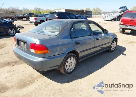 1998 Honda Civic Dx from USA, damaged, VIN 1HGEJ652XWL028932